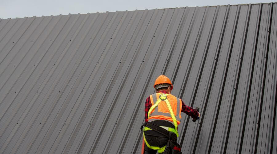 Professional metal roof installation services in Fulton, MI